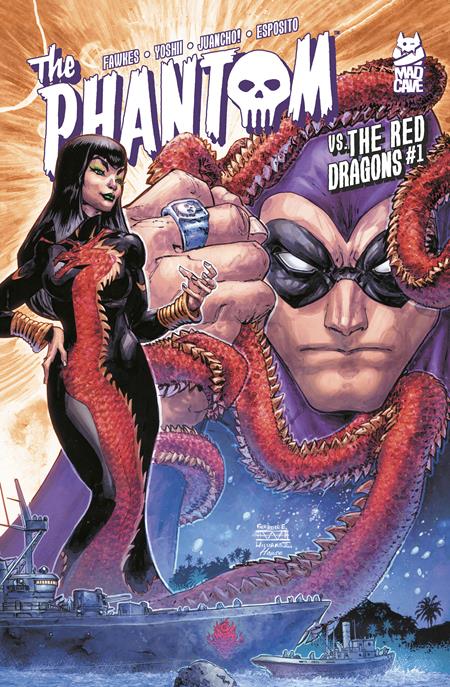 PHANTOM VS THE RED DRAGONS (ONE SHOT) CVR B FREDDIE WILLIAMS II ANDREW DALHOUSE VAR ISBN: 60396240456701021 - FOC DATE: 5/24/26 - Release Date: 6/17/26