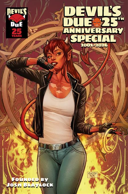 DEVILS DUE 25TH ANNIVERSARY SPECIAL #1 (ONE SHOT)CVR B RENAN SHODY VAR ISBN: 06826706272100121 - FOC DATE: 4/26/26 - Release Date: 6/10/26