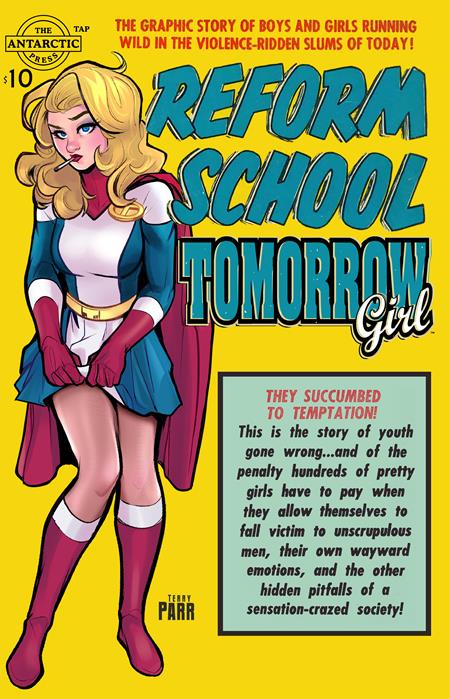 TOMORROW GIRL #19 CVR B TERRY PARR RETRO HOMAGE VAR ISBN: 61072120048301921 - FOC DATE: 4/26/26 - Release Date: 6/3/26