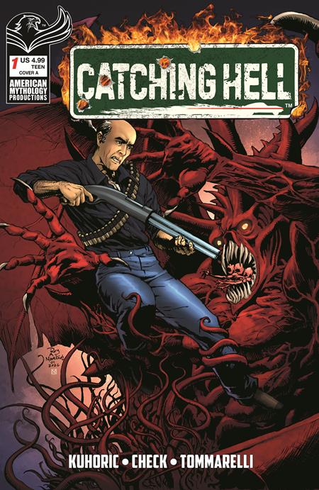 CATCHING HELL FEAT REGGIE BANNISTER #1 CVR A ROY ALLAN MARTINEZ Previously Solicted Thru Diamond ISBN: 85609100696000111 - FOC DATE: 5/17/26 - Release Date: 6/10/26
