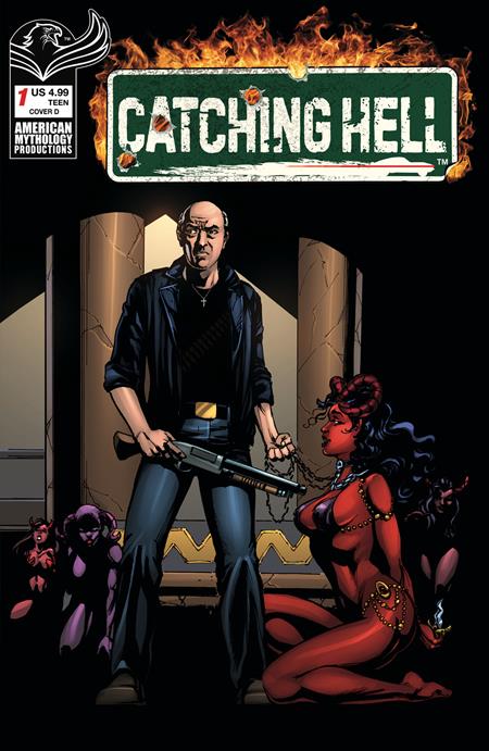 CATCHING HELL FEAT REGGIE BANNISTER #1 CVR D GREG LAROCQUE VAR Previously Solicted Thru Diamond ISBN: 85609100696000141 - FOC DATE: 5/17/26 - Release Date: 6/10/26