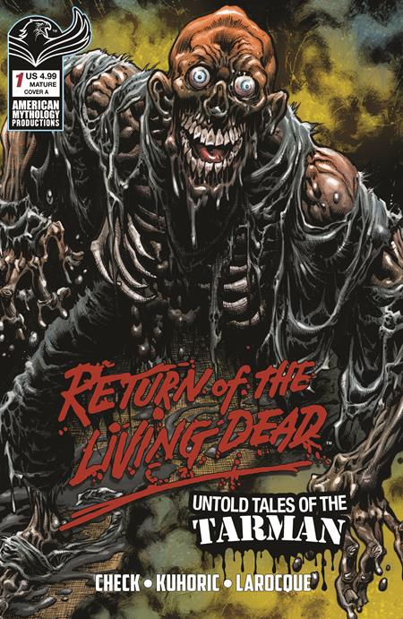 RETURN LIVING DEAD UNTOLD TALES OF TARMAN #1 CVR A KYLE HOTZ (MR) Previously Solicted Thru Diamond ISBN: 85609100697700111 - FOC DATE: 5/17/26 - Release Date: 6/10/26
