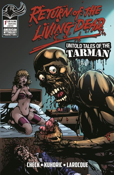 RETURN LIVING DEAD UNTOLD TALES OF TARMAN #1 CVR E GREG LAROCQUE FOC LIMITED EDITION VAR (MR) Previously Solicted Thru Diamond ISBN: 85609100697700151 - FOC DATE: 5/17/26 - Release Date: 6/10/26