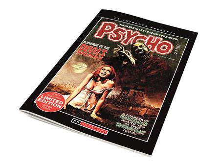 PS ARTBOOKS MAGAZINE PSYCHO #8 Previously Offered thru Other Distributors ISBN: 978183666587852299 - FOC DATE: 5/10/26 - Release Date: 6/24/26