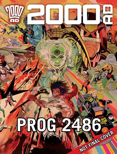 2000 AD PROG #2486 ISBN: 86001561420924861 - FOC DATE: 4/26/26 - Release Date: 6/24/26
