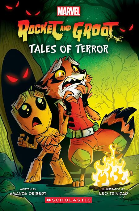 MARVELS ROCKET AND GROOT TP TALES OF TERROR Previously Offered thru Other Distributors ISBN: 978133904253450899 - FOC DATE: 5/10/26 - Release Date: 6/10/26