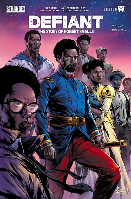 DEFIANT THE STORY OF ROBERT SMALLS #4 (OF 4) CVR A CAANAN WHITE Previously Solicited Through Diamond Allocations May Occur ISBN: 79357463556200411 - FOC DATE: 6/14/26 - Release Date: 7/15/26