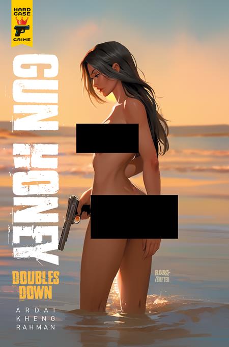 GUN HONEY DOUBLES DOWN #1 (OF 4) CVR E RARE TEMPTER WRAPAROUND NUDE BAGGED VAR (MR) ISBN: 65946031923001051 - FOC DATE: 5/17/26 - Release Date: 6/17/26