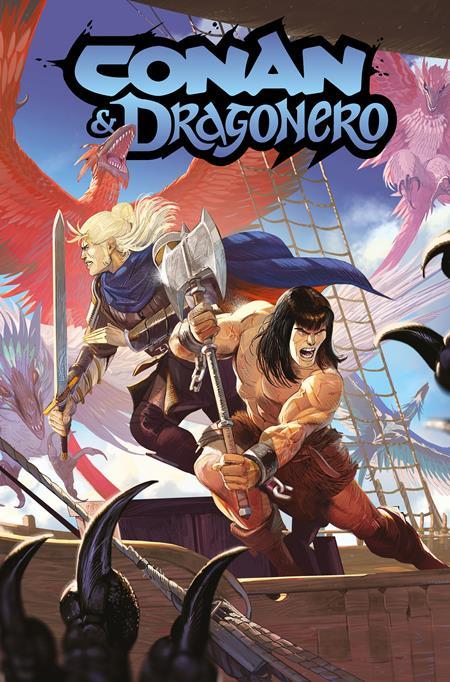 CONAN AND DRAGONERO #2 (OF 7) CVR B LORENZO NUTI VAR (MR) ISBN: 65946045881600221 - FOC DATE: 5/17/26 - Release Date: 6/10/26