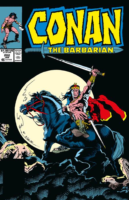 CONAN THE BARBARIAN THE ORIGINAL COMICS OMNIBUS VOL 08 DIRECT MARKET EDITION ARMANDO GIL CVR (MR) ISBN: 978180618046259999 - FOC DATE: 5/31/26 - Release Date: 6/24/26
