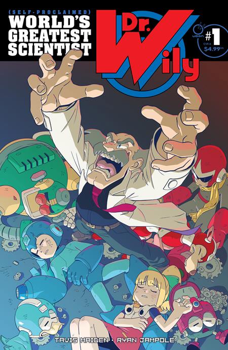 DR WILY #1 (ONE SHOT) CVR A RYAN JAMPOLE ISBN: 85534800166600111 - FOC DATE: 5/10/26 - Release Date: 6/17/26