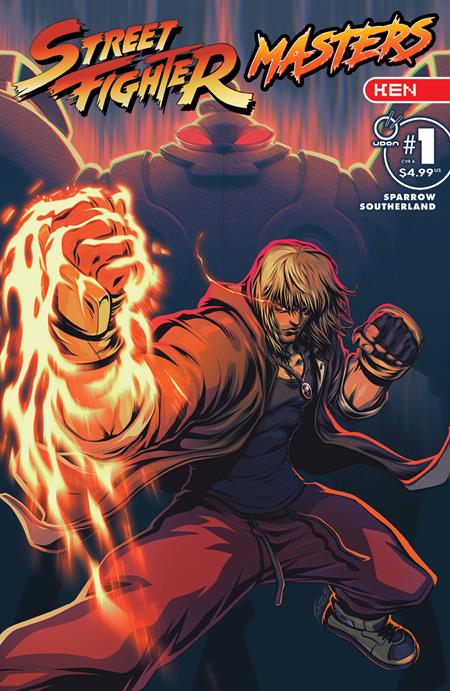 STREET FIGHTER MASTERS KEN #1 (ONE SHOT) CVR A ROYCE SOUTHERLAND ISBN: 85534800167300111 - FOC DATE: 5/17/26 - Release Date: 6/24/26