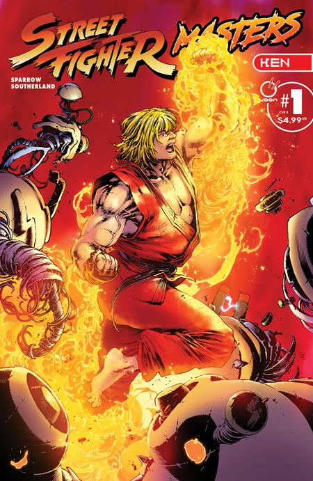 STREET FIGHTER MASTERS KEN #1 (ONE SHOT) CVR B MATTHEW WELDON VAR ISBN: 85534800167300121 - FOC DATE: 5/17/26 - Release Date: 6/24/26