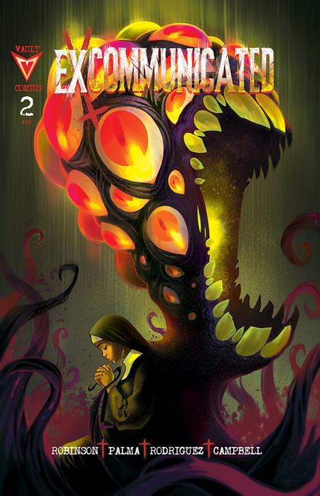 EXCOMMUNICATED #2 CVR A FLAVIANO ISBN: 85005599425600211 - FOC DATE: 5/17/26 - Release Date: 6/17/26