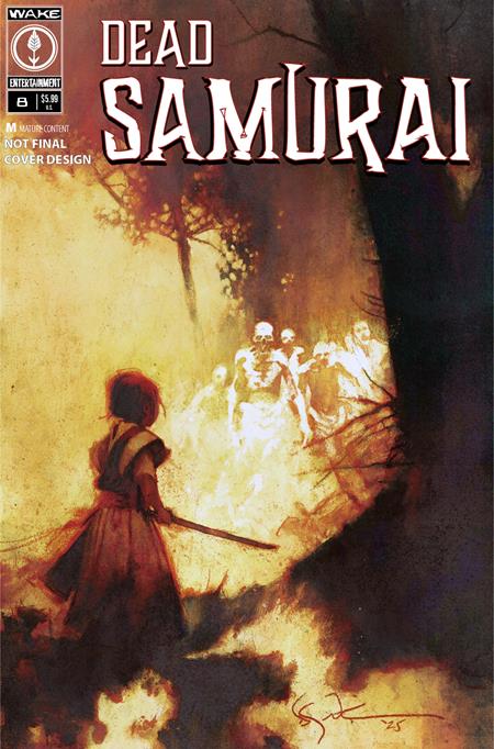DEAD SAMURAI #8 CVR A BILL SIENKIEWICZ (MR) ISBN: 61352720967400811 - FOC DATE: 5/24/26 - Release Date: 7/1/26