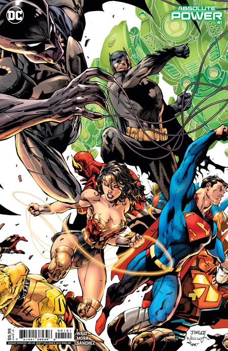ABSOLUTE POWER #1 (OF 4) CVR B JIM LEE CARD STOCK VAR - Release Date: 7/3/2024