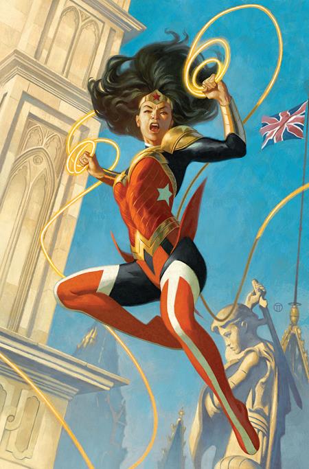 WONDER WOMAN #11 CVR B JULIAN TOTINO TEDESCO CARD STOCK VAR (ABSOLUTE POWER) - Release Date: 7/17/2024