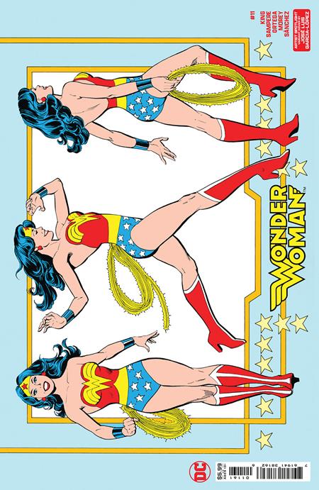 WONDER WOMAN #11 CVR D JOSE LUIS GARCIA-LOPEZ ARTIST SPOTLIGHT WRAPAROUND CARD STOCK VAR (ABSOLUTE POWER) - Release Date: 7/17/2024