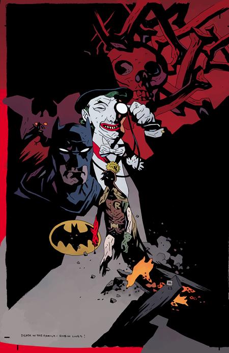 FROM THE DC VAULT DEATH IN THE FAMILY ROBIN LIVES #1 CVR B MIKE MIGNOLA CARD STOCK VAR - Release Date: 7/10/2024