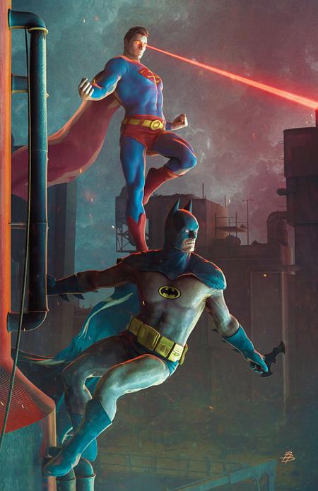 BATMAN SUPERMAN WORLDS FINEST #29 CVR B BJORN BARENDS CARD STOCK VAR - Release Date: 7/17/2024