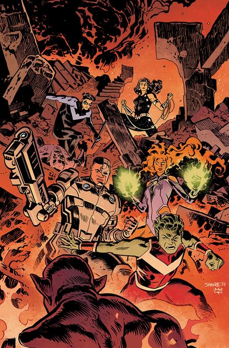 TITANS #13 CVR A CHRIS SAMNEE - Release Date: 7/17/2024