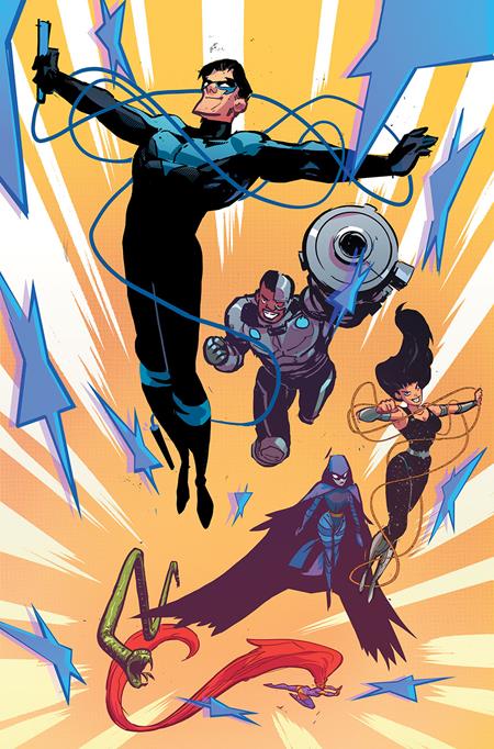TITANS #13 CVR C RILEY ROSSMO CARD STOCK VAR - Release Date: 7/17/2024
