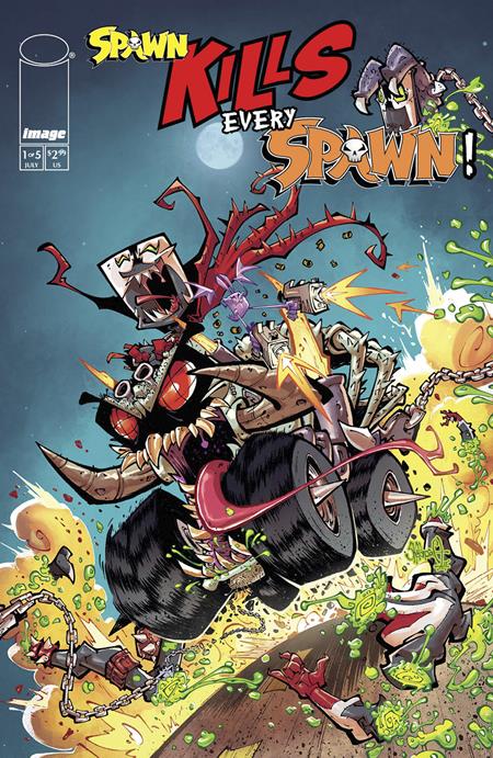 SPAWN KILLS EVERY SPAWN #1 (OF 5) CVR A ROB SKETCHCRAFT DUENAS - Release Date: 7/24/2024