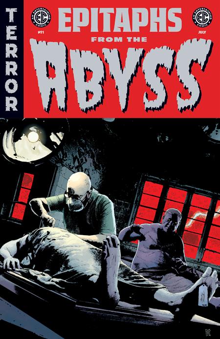 EC EPITAPHS FROM THE ABYSS #1 (OF 5) CVR D ANDREA SORRENTINO SILVER FOIL VAR - Release Date: 7/24/2024