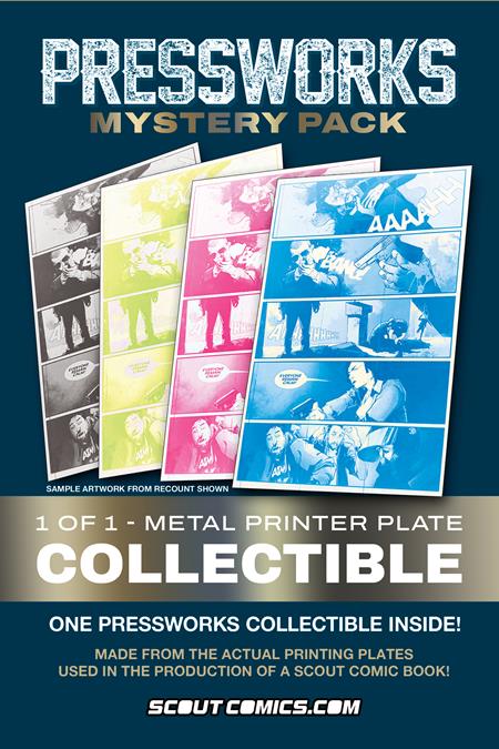 PRESSWORKS PRINTER PLATES MYSTERY PACK SERIES 2 - Release Date: 7/3/2024