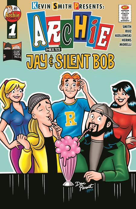 ARCHIE MEETS JAY AND SILENT BOB #1 (ONE SHOT) CVR E DAN PARENT VAR (MR) - ISBN: 76281676484110051 - Release Date: 7/9/25