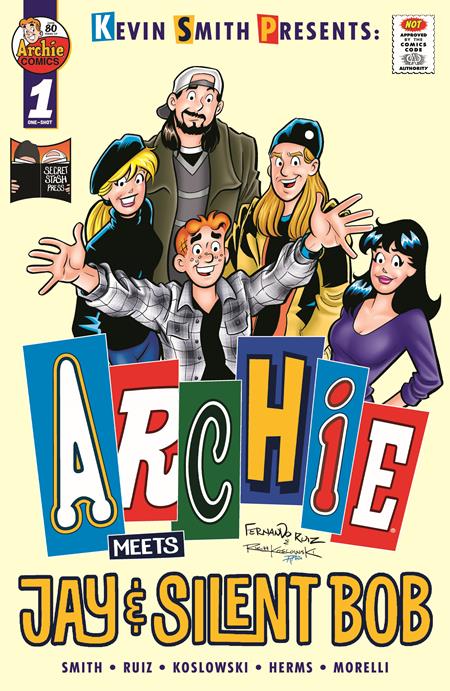 ARCHIE MEETS JAY AND SILENT BOB #1 (ONE SHOT) CVR I FERNANDO RUIZ RICH KOSLOWSKI FOIL VAR (MR) - ISBN: 76281676484110091 - Release Date: 7/9/25