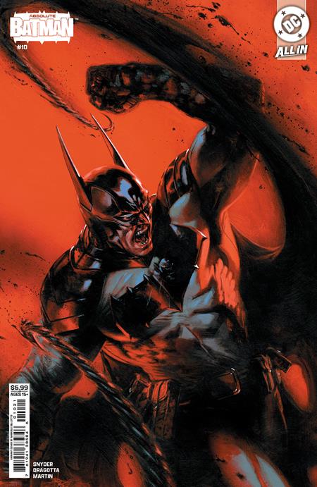 ABSOLUTE BATMAN #10 CVR B GABRIELE DELL OTTO CARD STOCK VAR - ISBN: 76194138584601021 - Release Date: 7/16/25
