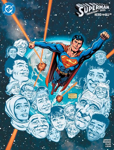 SUPERMAN TREASURY 2025 HERO FOR ALL #1 (ONE SHOT) CVR B DAN JURGENS VAR - ISBN: 76194138787100151 - Release Date: 7/9/25