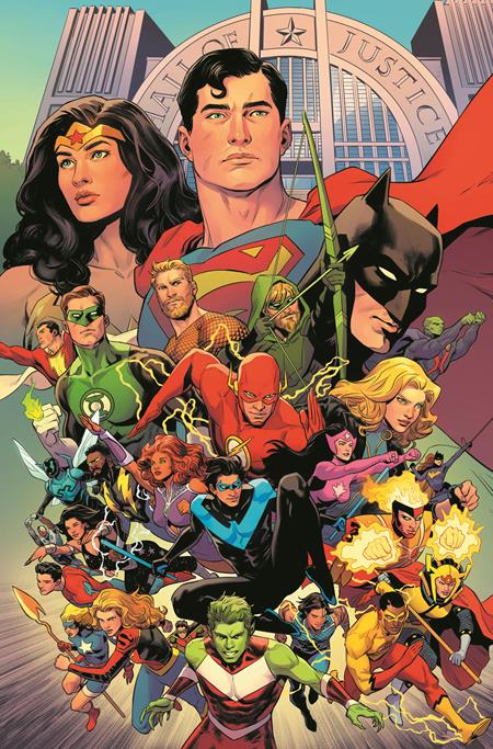 JUSTICE LEAGUE UNLIMITED #9 CVR D TRAVIS MOORE CARD STOCK VAR (WE ARE YESTERDAY) - ISBN: 76194138573000941 - Release Date: 7/23/25
