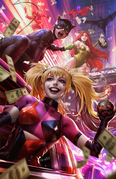 JUSTICE LEAGUE UNLIMITED #9 CVR E DERRICK CHEW GOTHAM CITY SIRENS CARD STOCK VAR (WE ARE YESTERDAY) - ISBN: 76194138573000971 - Release Date: 7/23/25