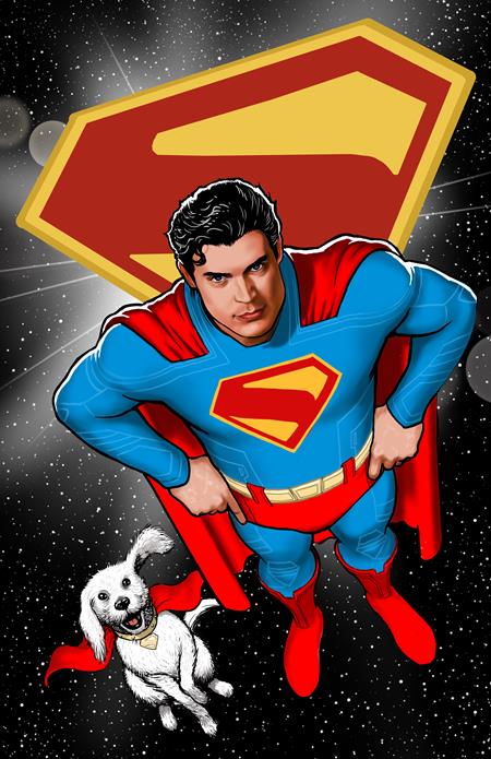 BATMAN SUPERMAN WORLDS FINEST #41 CVR D KEVIN MAGUIRE SUPERMAN MOVIE CARD STOCK VAR - ISBN: 76194137521204151 - Release Date: 7/16/25