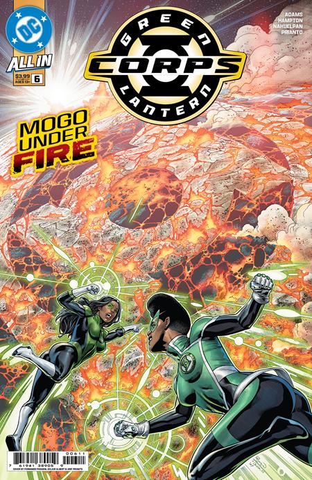 GREEN LANTERN CORPS #6 CVR A FERNANDO PASARIN & OCLAIR ALBERT - ISBN: 76194138905900611 - Release Date: 7/9/25