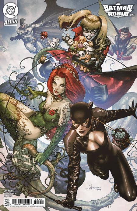 BATMAN AND ROBIN #23 CVR D JAY ANACLETO GOTHAM CITY SIRENS CARD STOCK VAR - ISBN: 76194138050602351 - Release Date: 7/9/25