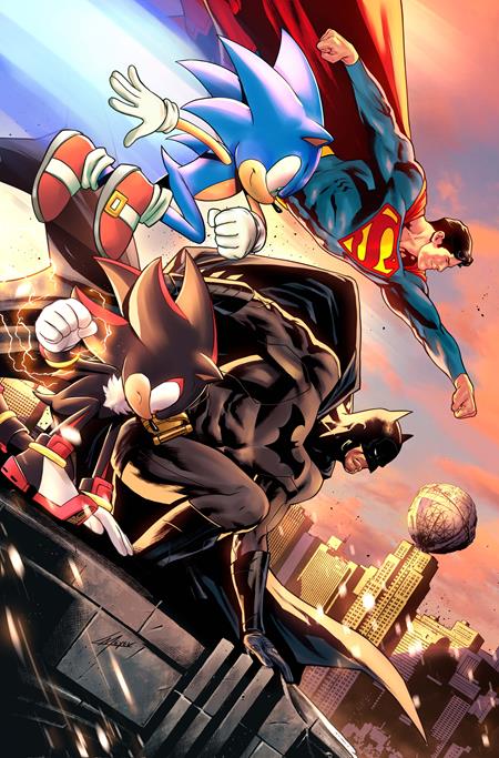 DC X SONIC THE HEDGEHOG #5 (OF 5) CVR B LUCAS MEYER CARD STOCK VAR - ISBN: 76194138785700521 - Release Date: 7/16/25