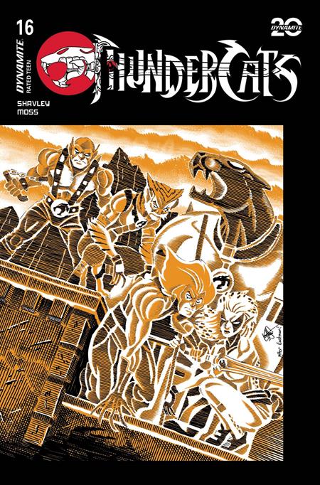 THUNDERCATS #16 CVR G KEN HAESER TMNT HOMAGE VAR - ISBN: 72513034116716071 - 7/16/25