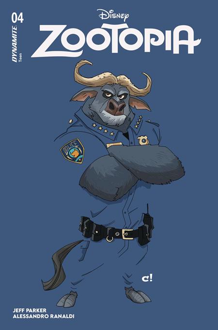 ZOOTOPIA #4 CVR C CRAIG ROUSSEAU COLOR BLEED VAR - ISBN: 72513035159304031 - 7/9/25