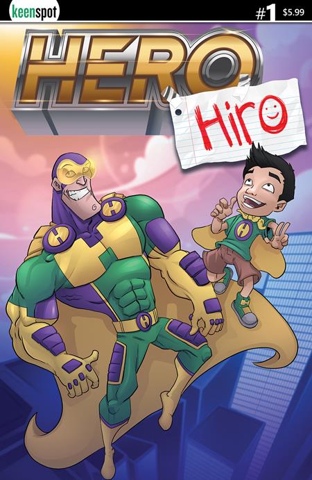 HERO HIRO #1 CVR A MICHAEL ADAMS - Release Date: 7/23/25