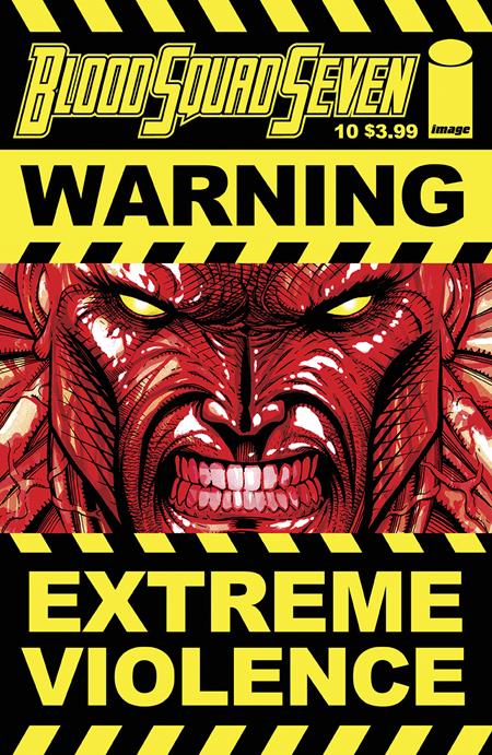 BLOOD SQUAD SEVEN #10 CVR B JIM RUGG VAR (MR) - ISBN: 70985303977801021 - Release Date: 8/6/25