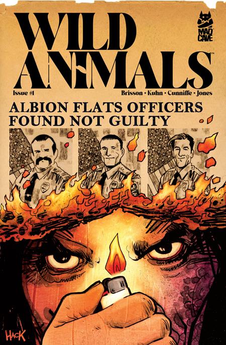 WILD ANIMALS #1 (OF 5) CVR B ROBERT HACK VAR - ISBN: 60196140484700121 - Release Date: 7/9/25