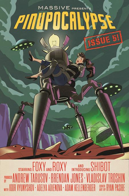 PINUPOCALYPSE #5 (OF 6) CVR B RYAN PASIBE MOVIE POSTER HOMAGE VAR - ISBN: 72355236088900521 - Release Date: 7/30/25