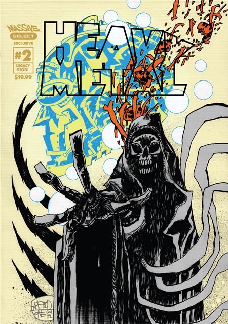 HEAVY METAL MAGAZINE #2 CVR D JIM MAHFOOD MASSIVE SELECT EXCLUSIVE VAR (MR) - ISBN: 85007130300100241 - Release Date: 8/6/25