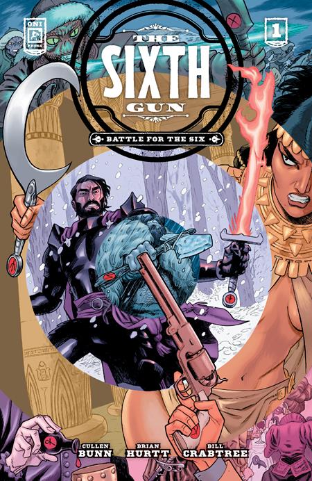 SIXTH GUN BATTLE FOR THE SIX #1 (OF 3) CVR A BRIAN HURTT - ISBN: 64985600841100111 - Release Date: 7/23/25
