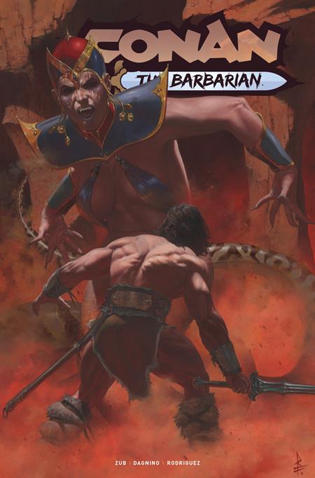 CONAN THE BARBARIAN #22 CVR B RICCARDO FEDERICI VAR (MR) - ISBN: 79361173648102221 - Release Date: 7/9/25