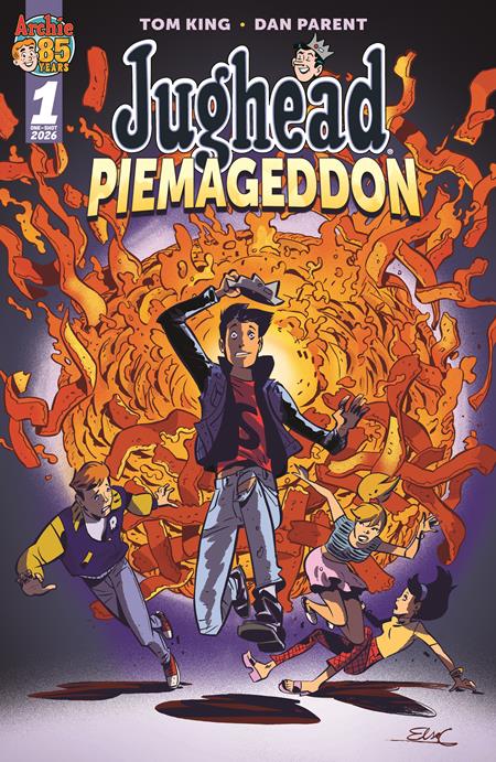 JUGHEAD PIEMAGEDDON (ONE SHOT) CVR C ELSA CHARRETIER VAR ISBN: 76281674362401031 - FOC DATE: 7/5/26 - Release Date: 7/29/26