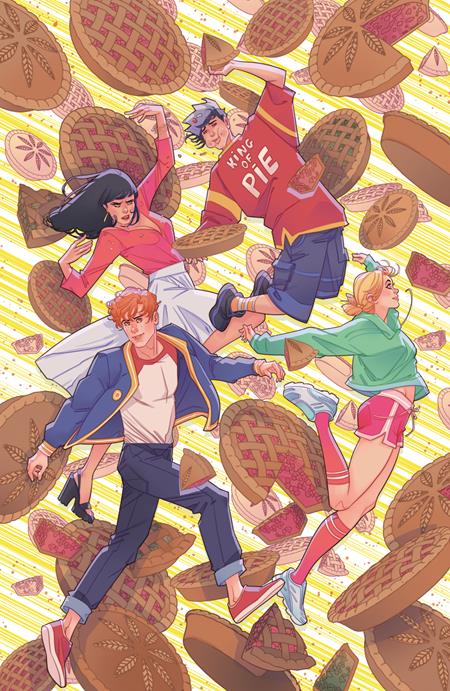 JUGHEAD PIEMAGEDDON (ONE SHOT) CVR J MARGUERITE SAUVAGE FOIL FULL ART VAR ISBN: 76281674362401101 - FOC DATE: 7/5/26 - Release Date: 7/29/26